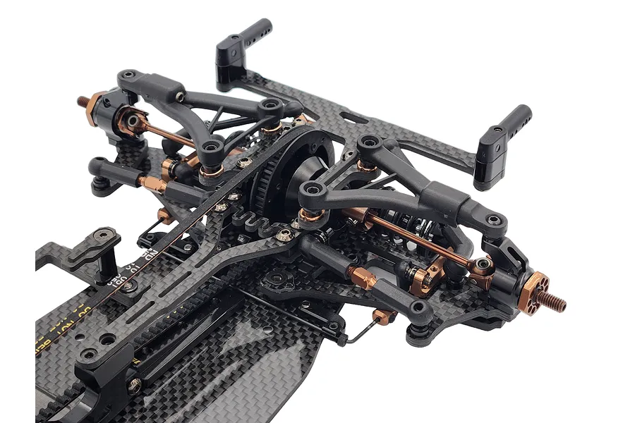 RC Maker SP1 Grand Touring RC Car Electric 4WD 1/10 Scale Kit - Carbon Fibre Version image 98908