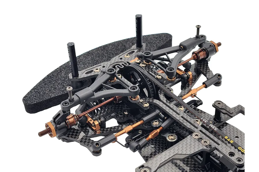 RC Maker SP1 Grand Touring RC Car Electric 4WD 1/10 Scale Kit - Carbon Fibre Version image 98909