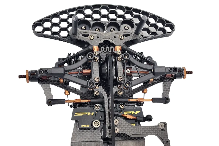 RC Maker SP1-F FWD RC Car 1/10 Carbon Fibre Kit image 98920