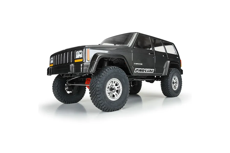 Pro-Line 1/10 2001 Jeep Cherokee Unpainted Body Shell - Clear  image 98959