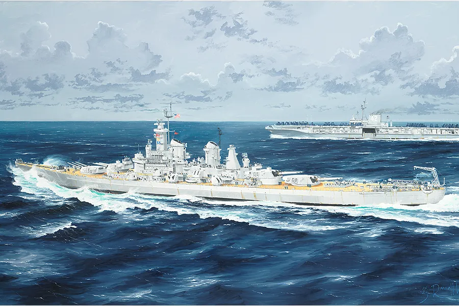 Trumpeter 1/350 USS Montana BB-67 Battleship Scaled Plastic Model Kit image 99011