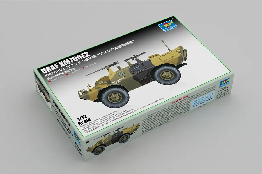 Trumpeter 1/72 USAF XM706E2 APC Scaled Plastic Model Kit image 99041