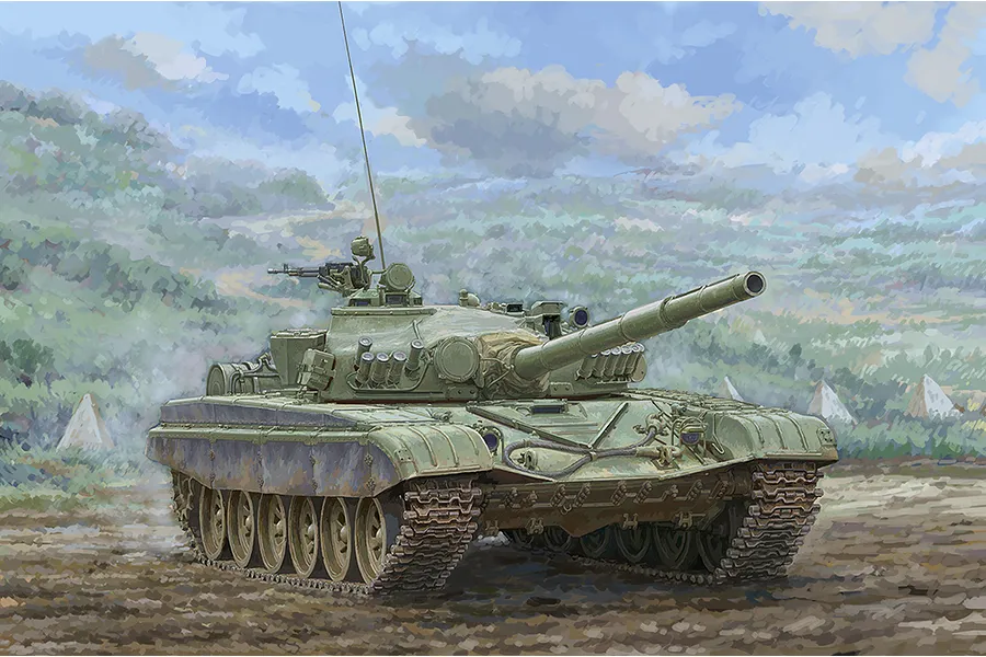 Trumpeter 1/35 T-72M1 Main Battle Tank Scaled Plastic Model Kit image 99061