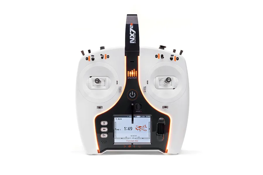 Spektrum NX7e+ 2.4Ghz 14ch Transmitter - White image 99071