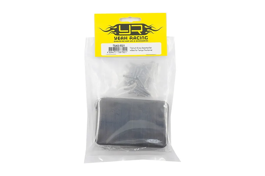Yeah Racing Tamiya Hornet Complete Titanium Screw Set  image 99107