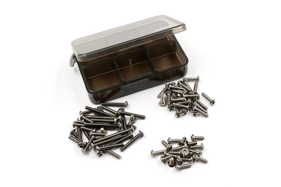 Yeah Racing Tamiya Super Hot Shot Complete Titanium Screw Set  image 99110