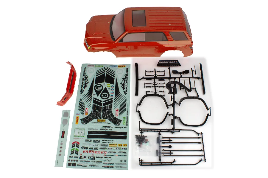 Element RC Trailrunner Painted Body Shell - Fire Red image 99135