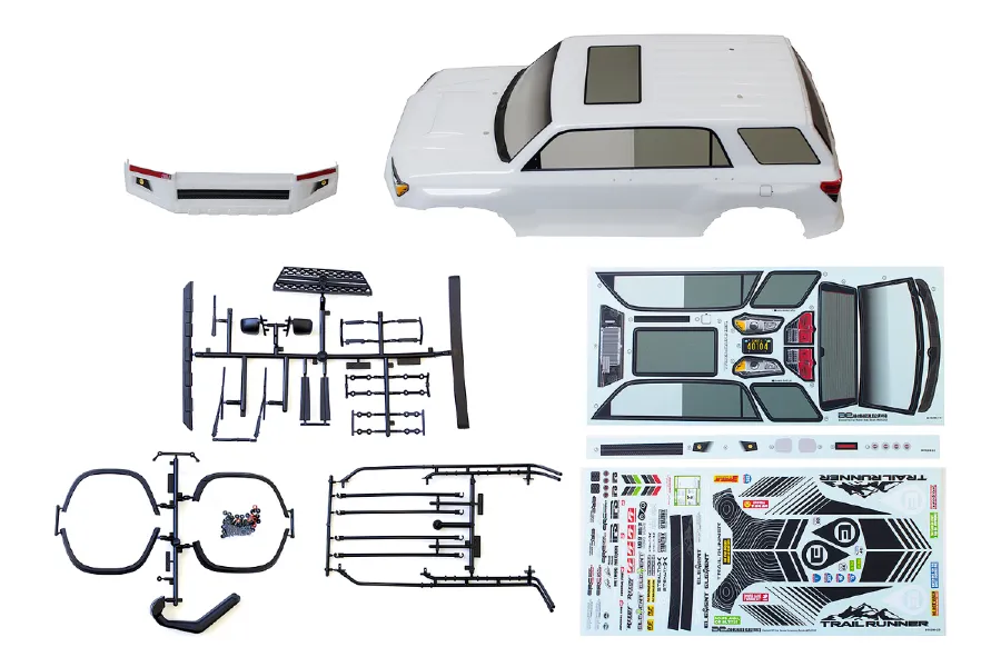 Element RC Trailrunner Painted Body Shell w/ Accessories - White image 99136