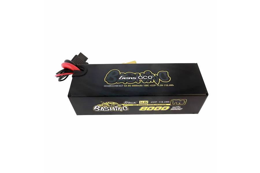 Gens Ace G-Tech Bashing 14.8V 8000mAh 100C Hard Case LiPo Battery  image 99227