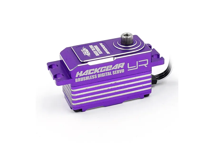 Yeah Racing Aluminium Hackgear Low Profile 14kg 8.4V Brushless Metal Geared Servo -  Purple image 99231