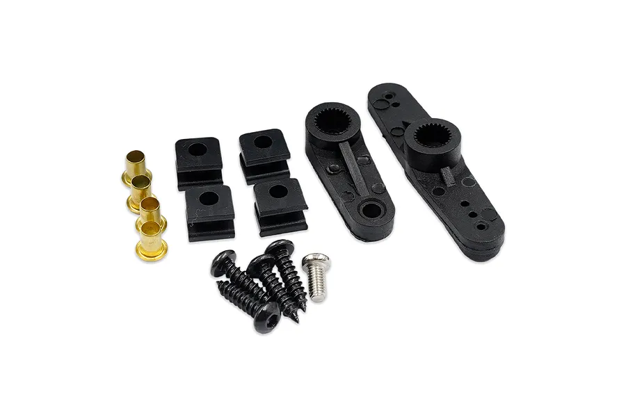 Yeah Racing Aluminium Hackgear Low Profile 14kg 8.4V Brushless Metal Geared Servo - Black image 99236