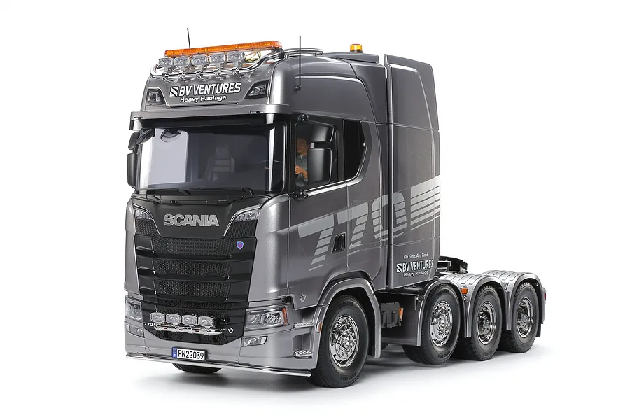 Traxxas Scania 770 S RC Truck Electric 4WD 1/14 Scale Kit - Gunmetal image 1