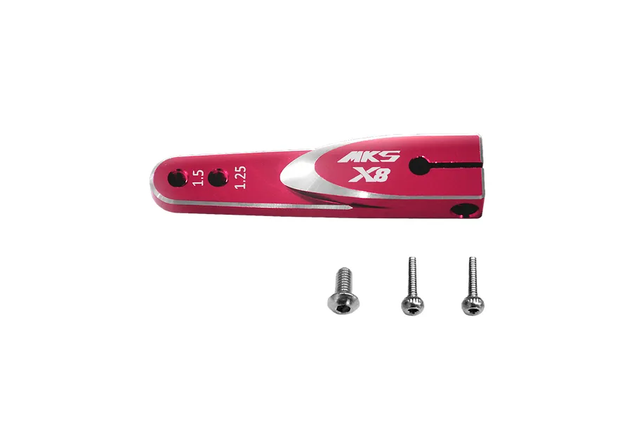 MKS Metal X8 V2 Servo Horn - Red image 99305