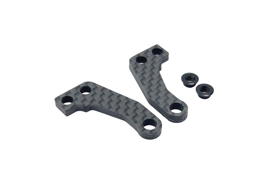 RC Maker Carbon Fibre Rear Steering Hubs 2Pcs image 99313