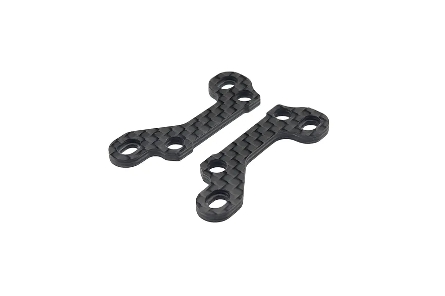 RC Maker Carbon Fibre Left and Right Split Front Upper Bulkheads 2Pcs image 99314