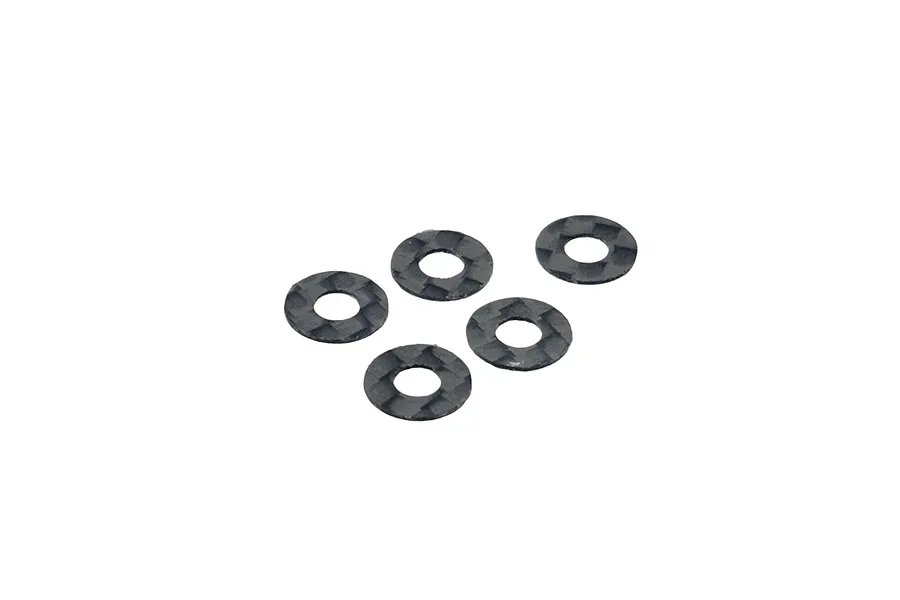 RC Maker 0.5x7.5mm Carbon Fibre Shims 5Pcs image 99323
