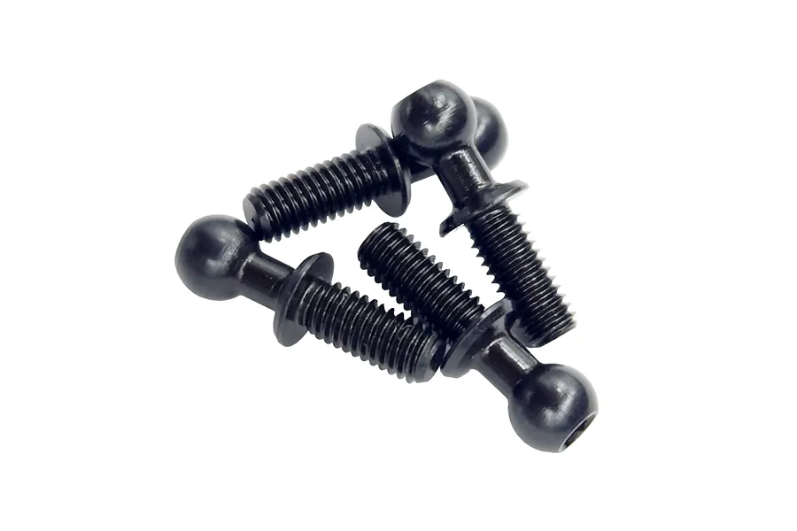 RC Maker Steel 4.3x8.1mm Long Male Ball Studs 4Pcs image 99419