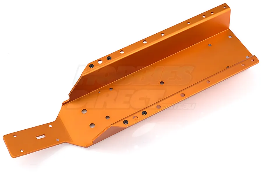Rovan Orange Aluminium Sealed Main Chassis image 9949