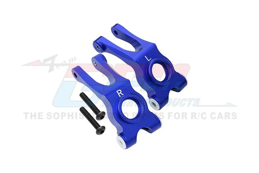 GPM Aluminium Rear Hubs 2Pcs - Blue image 99514