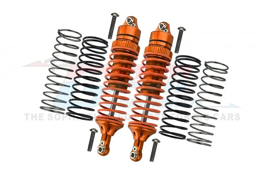 GPM Aluminium Rear Shocks 2Pcs - Orange image 99521