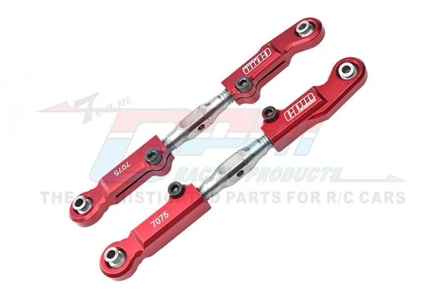 GPM Aluminium Rear Camber Links 2Pcs - Red image 99525