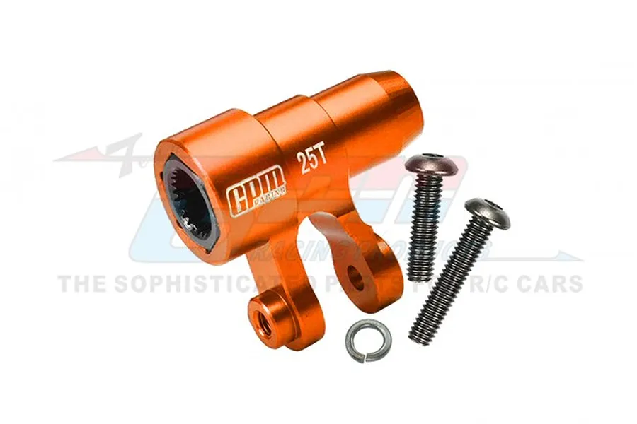GPM Aluminium 25T Servo Horn - Orange  image 99591
