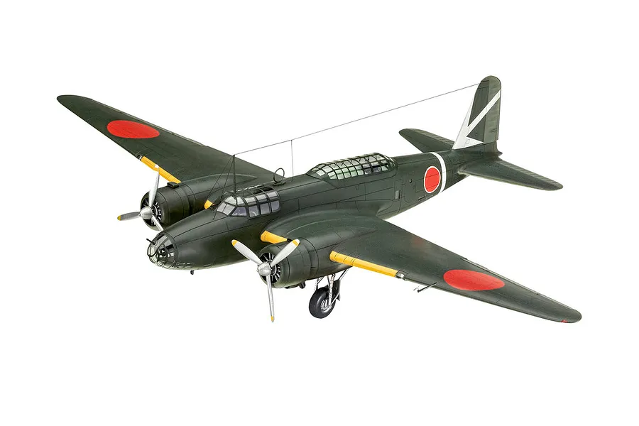 Revell 1/72 KI-21-LA &amp;quot;Sally&amp;quot; Bomber Scaled Plastic Model Kit image 99752