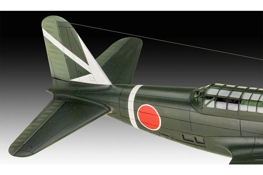 Revell 1/72 KI-21-LA &amp;quot;Sally&amp;quot; Bomber Scaled Plastic Model Kit image 99755