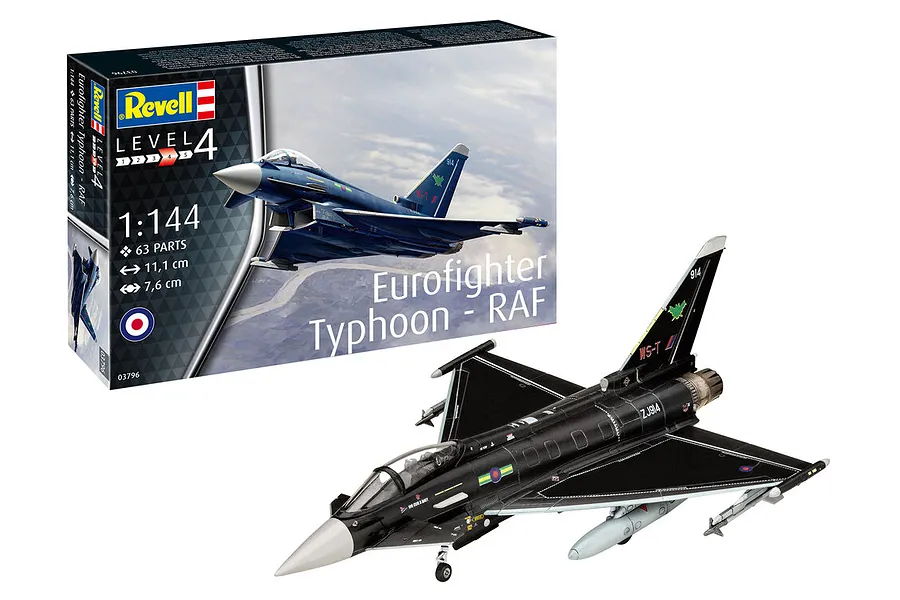 Revell 1/144 F-16 Falcon 50th Anniversary Fighter Scaled Plastic Model Kit w/ Australian Decals image 1