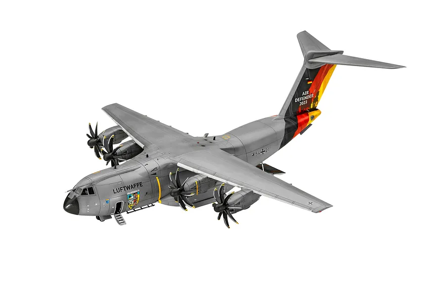 Revell 1/144 Airbus A400m &amp;amp; Tornado Air Defenders Scaled Plastic Model Combo Kit image 99765