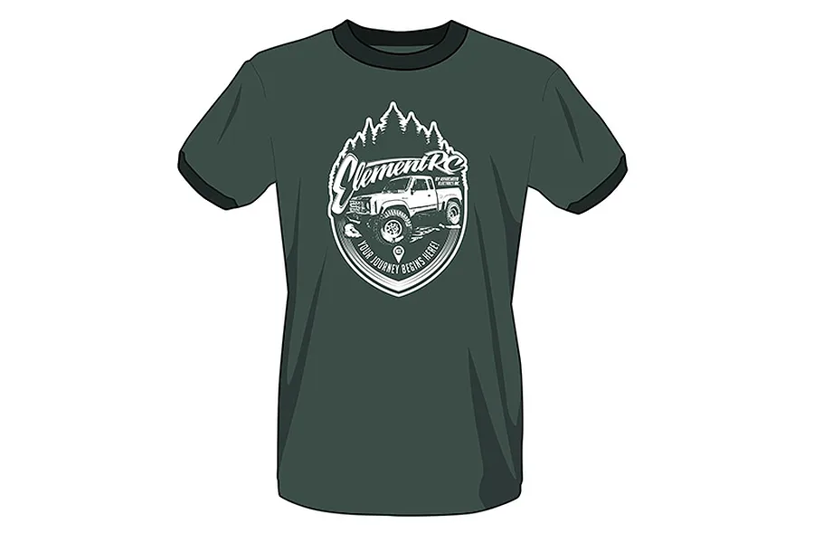 Element RC Forest Green T-Shirt - Medium image 99774