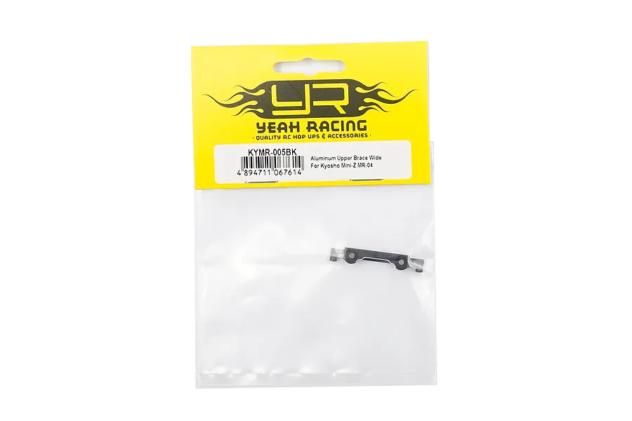 Yeah Racing Mini-Z Aluminium Wide Upper Brace - Black image 99794