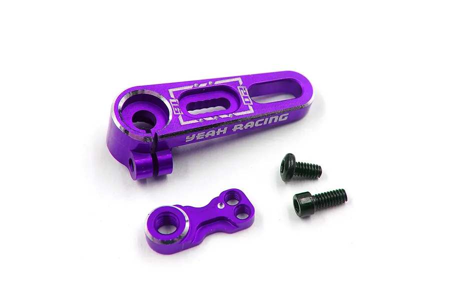 Yeah Racing Aluminium 25T Servo Horn - Purple image 99835