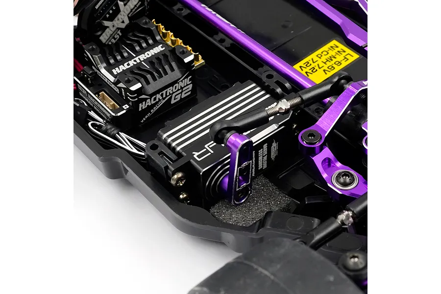 Yeah Racing Aluminium 25T Servo Horn - Purple image 5