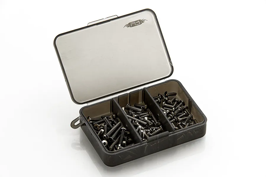 Yeah Racing Tamiya VQS Complete Titanium Screw Set image 99846