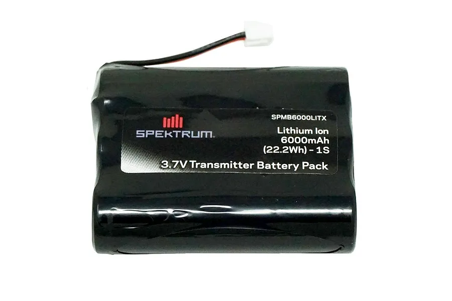 Spektrum iX12 3.7V 6000mAh Soft Case LiPo Transmitter Battery image 99879
