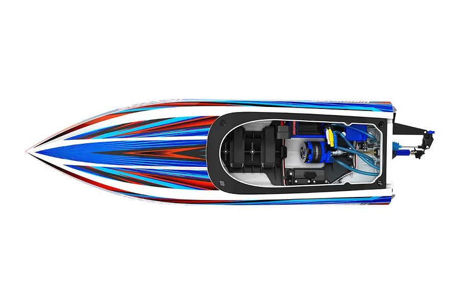 Traxxas Disruptor VXL-4s 29&amp;quot; RC Speed Boat Brushless Deep-V RTR image 99901