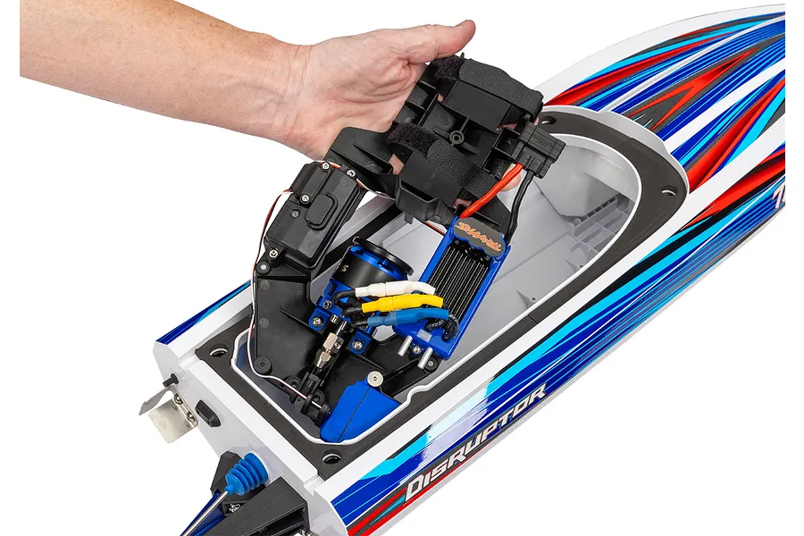 Traxxas Disruptor VXL-4s 29&amp;quot; RC Speed Boat Brushless Deep-V RTR image 99906