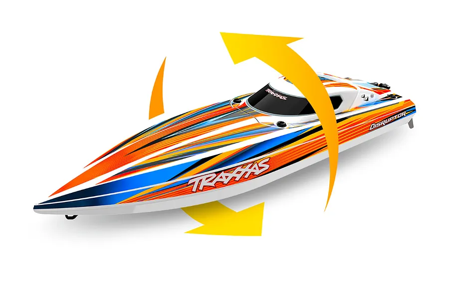 Traxxas Disruptor VXL-4s 29&amp;quot; RC Speed Boat Brushless Deep-V RTR image 99910