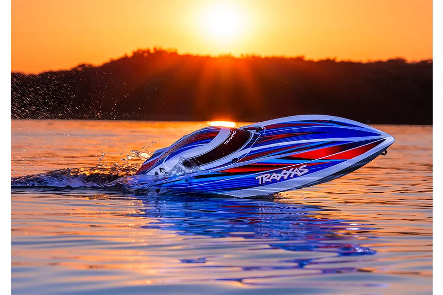 Traxxas Disruptor VXL-4s 29&amp;quot; RC Speed Boat Brushless Deep-V RTR image 99914