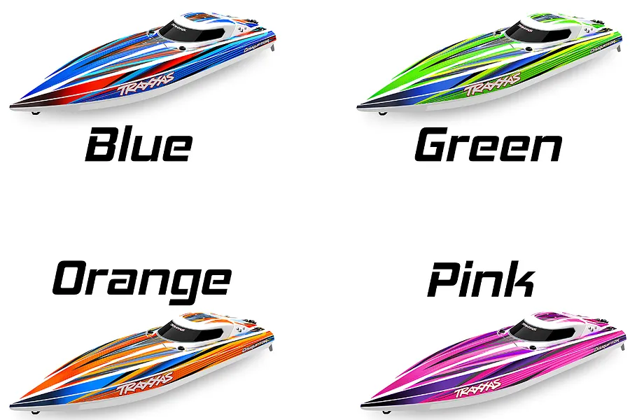 Traxxas Disruptor VXL-4s 29&amp;quot; RC Speed Boat Brushless Deep-V RTR image 99916