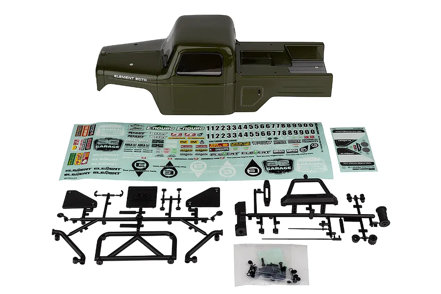 Element RC Enduro Ecto Painted 1/10 Body Shell - Green  image 99988