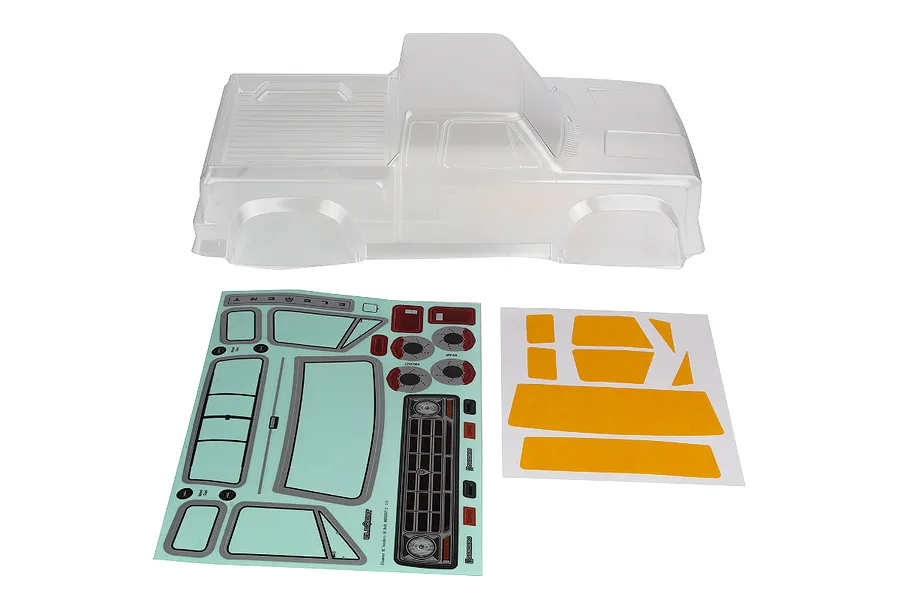 Element RC Sendero Unpainted 1/10 Body Shell - Clear  image 100000