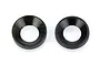 Rovan 6x12x2.5mm Black Aluminium Countersunk Washers 2Pcs 65054