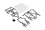 Axial 1/10 UMG10 Rear Bed Set - Clear AXI31640