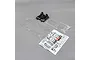 Losi 1/10 Body Panels And Driver Set - Clear/Black LOS230100