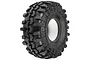 A single Pro-Line Interco Super Swamper G8 rock crawler tyre featuring aggressive tread patterns and sidewall lettering on a white background.