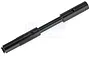 A black metal Rovan input layshaft for RC cars, shown against a white background.