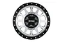 A silver and black Pro-Line Method 305 RC wheel face with a 12-spoke design and beadlock-style ring.