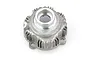 Rovan aluminium unthreaded half differential case for RC vehicles, showing the cast metal exterior with cooling fins and mounting holes.